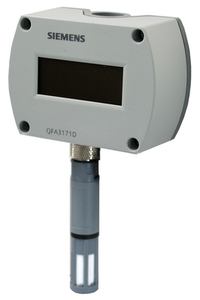 Wall Mount Humidity &amp; Temperature Sensor, 4-20mA, 2% Accuracy, with Display
